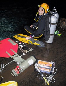 Trish (working her PHD in 2001)  with RCM7 & OTT 