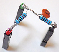 2x 10K ohm taps the vraw pin.