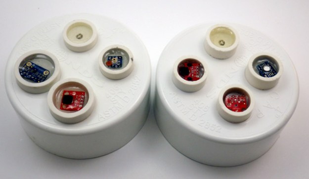 Left: MS5805-02, HTU, MCP9808  Right: MS5803-02, HTU ,TMP102