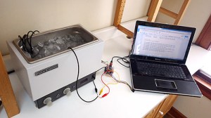 If you can pre-chll the sensors in one corner of the bath, the whole process goes much faster.