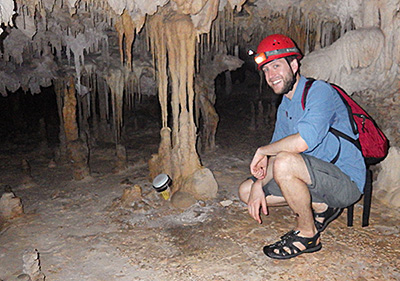 Everett was one of the grad students who also came down to help with the N.U. trip.  